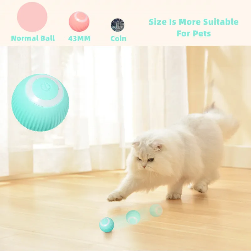 Smart Cat Ball Toys - Interactive Play Rolling Exercise