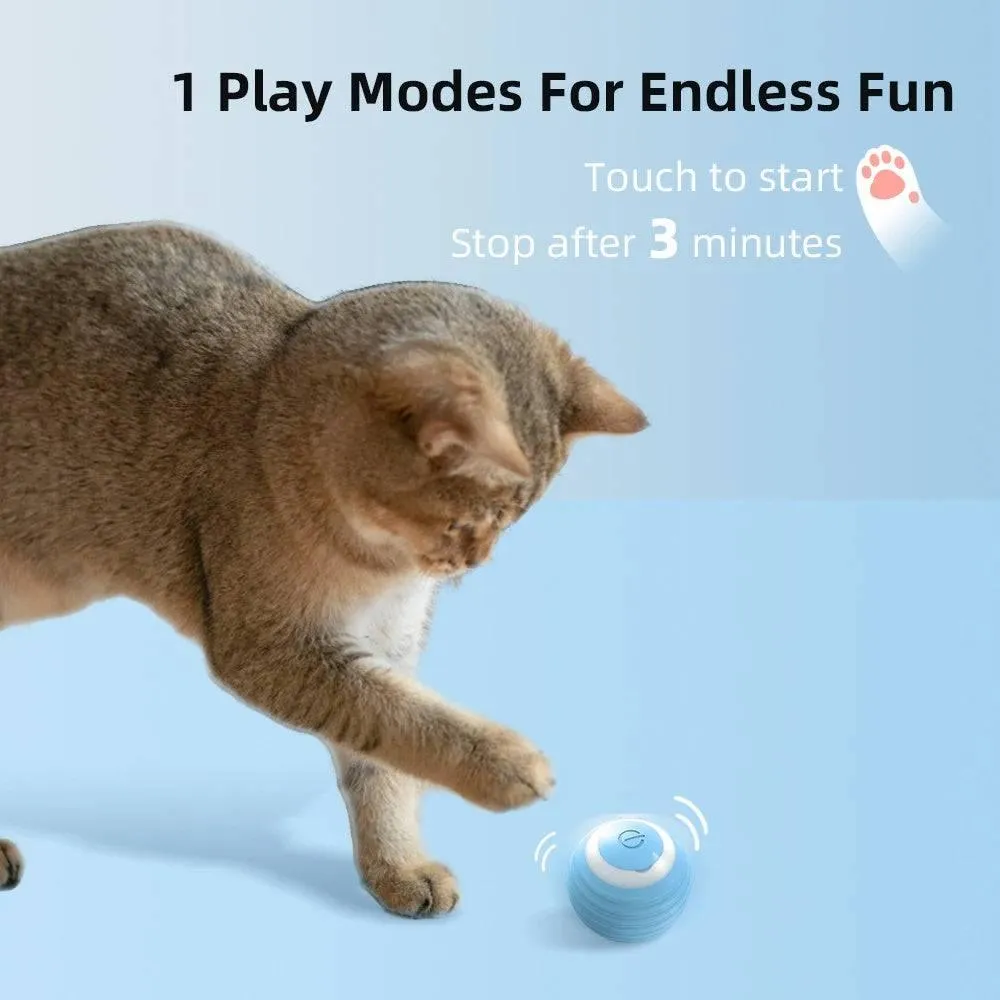 Smart Interactive Cat Toy Automatic Rolling Magic Ball