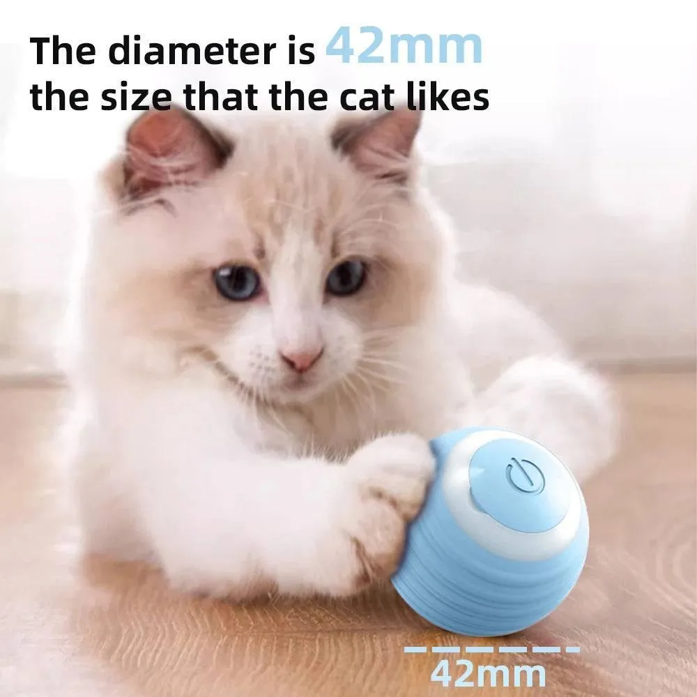 Smart Interactive Cat Toy Automatic Rolling Magic Ball