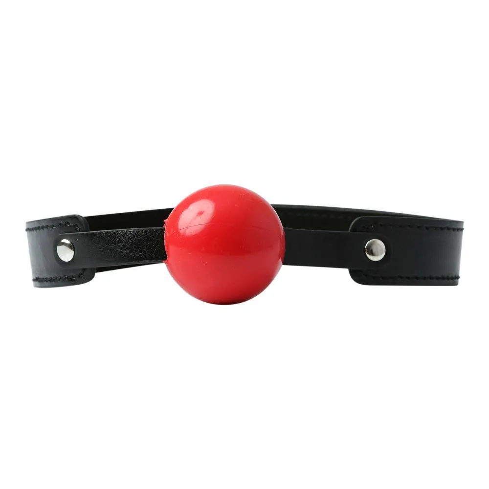 Sportsheets Solid Red Ball Gag