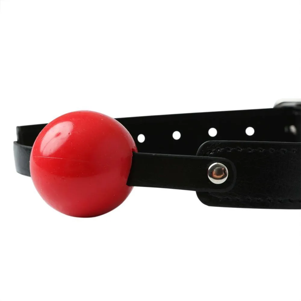 Sportsheets Solid Red Ball Gag