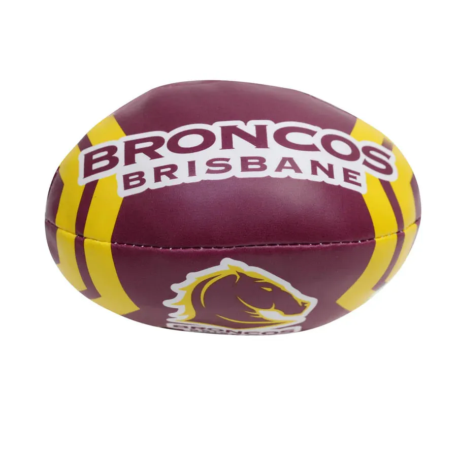 Steeden Brisbane Broncos Supporter Sponge Football