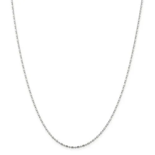 Sterling Silver Ball Bar Chain