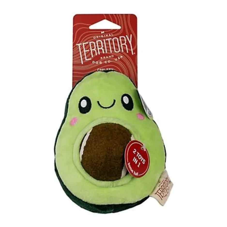 Territory Avocado 2-in-1 Dog Toy