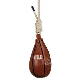 TITLE Boxing Cus D’Amato Genuine Leather Slipping Bag