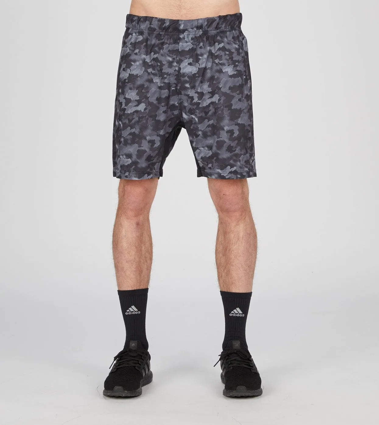 Type 2 Tech Short (17") Black Camo