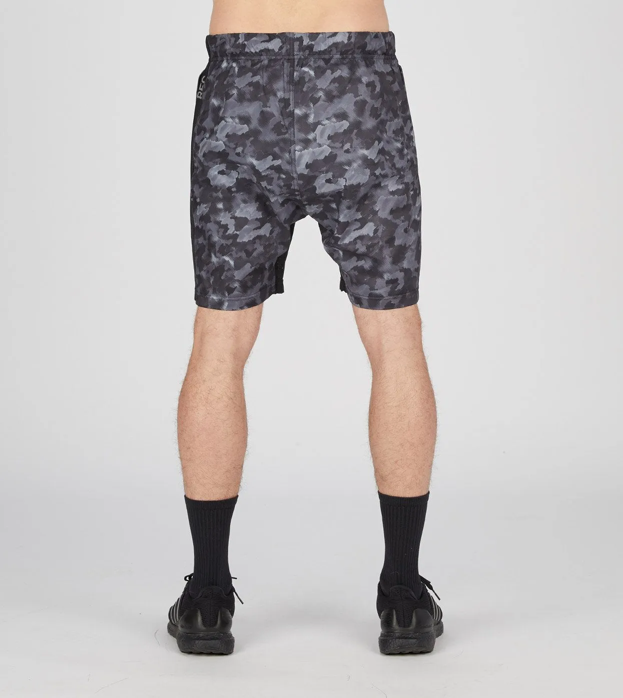 Type 2 Tech Short (17") Black Camo