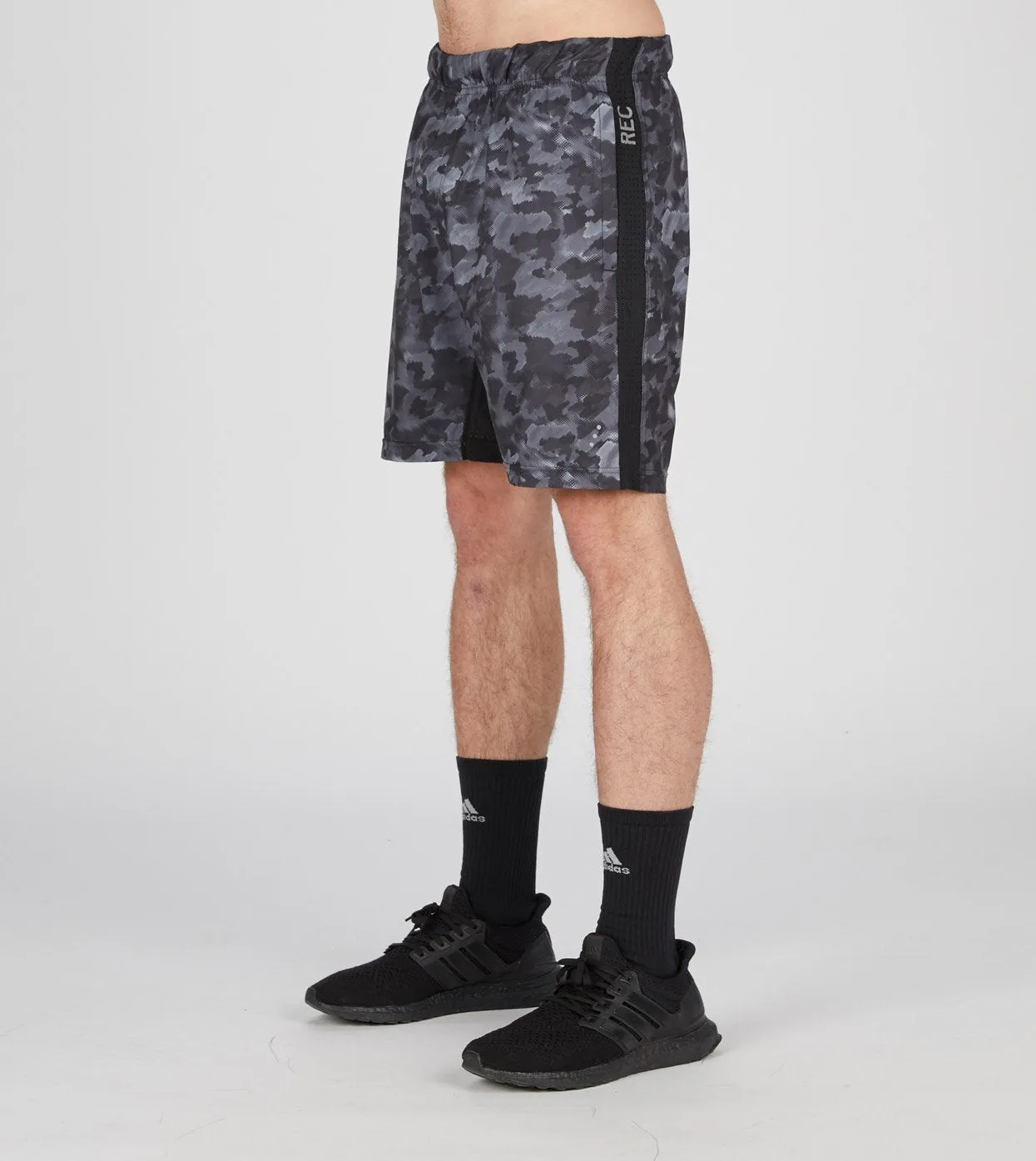 Type 2 Tech Short (17") Black Camo