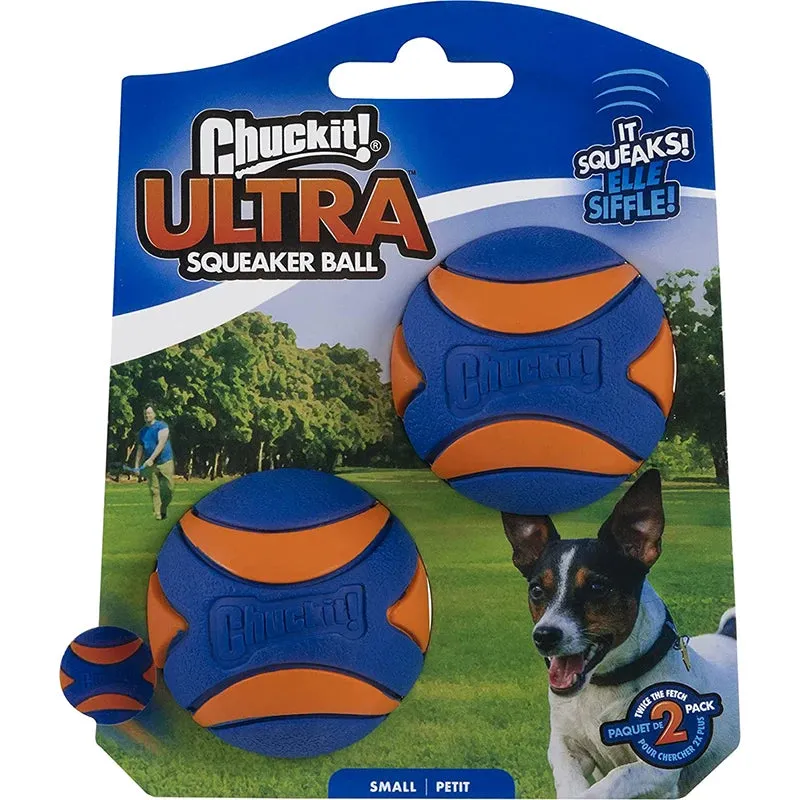 Ultra Squeaker Ball Dog Toys Developed High Bounce Constructed Of Durable Easy To Clean Rubber Pet Supplies