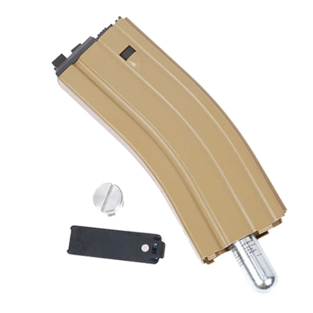 WE-TECH 30rd Open Bolt M4 Gas Blowback Airsoft Rifle Magazine