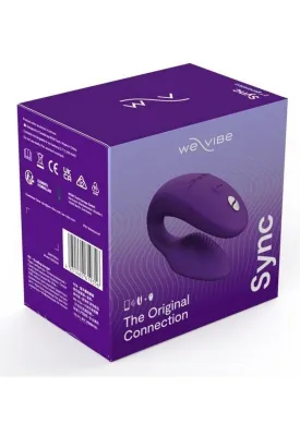 We-Vibe Sync Rechargeable Silicone Couples Vibrator with Remote Control