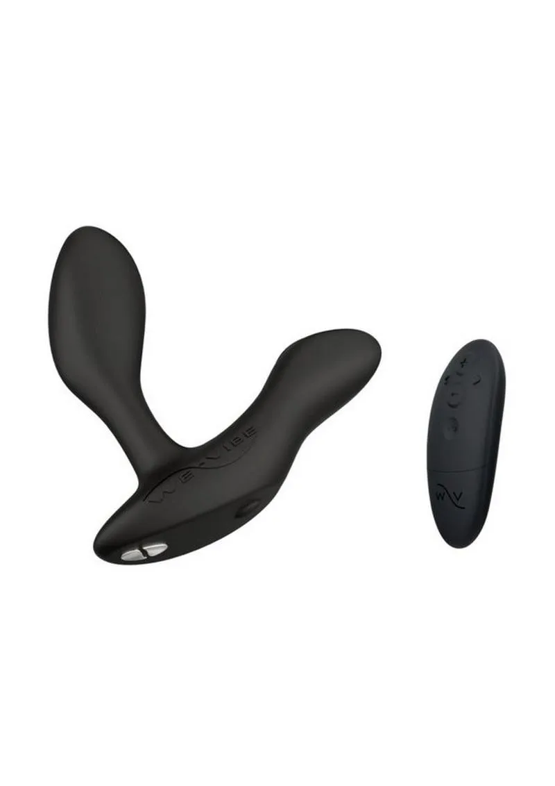 We-Vibe Vector  Rechargeable Silicone Vibrating Prostate Massager with Remote Control