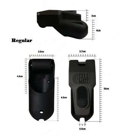 Bluetooth-Controlled Cellmate Chastity Cage - WiFi Enabled, App Integrated for CBT and Cuckold Scenarios