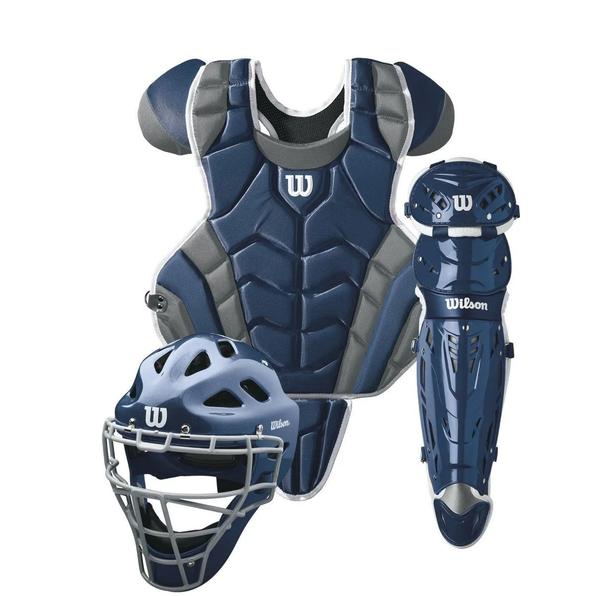 Wilson C1K™ Adult Catcher’s Gear Set (NOCSAE Approved): WTA4603