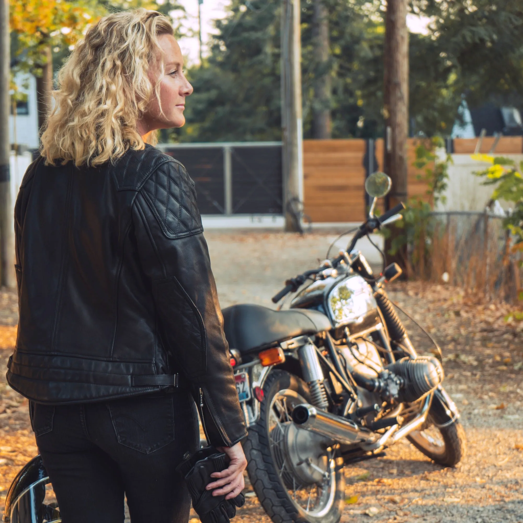 Womens '76 Cafe Racer Jacket