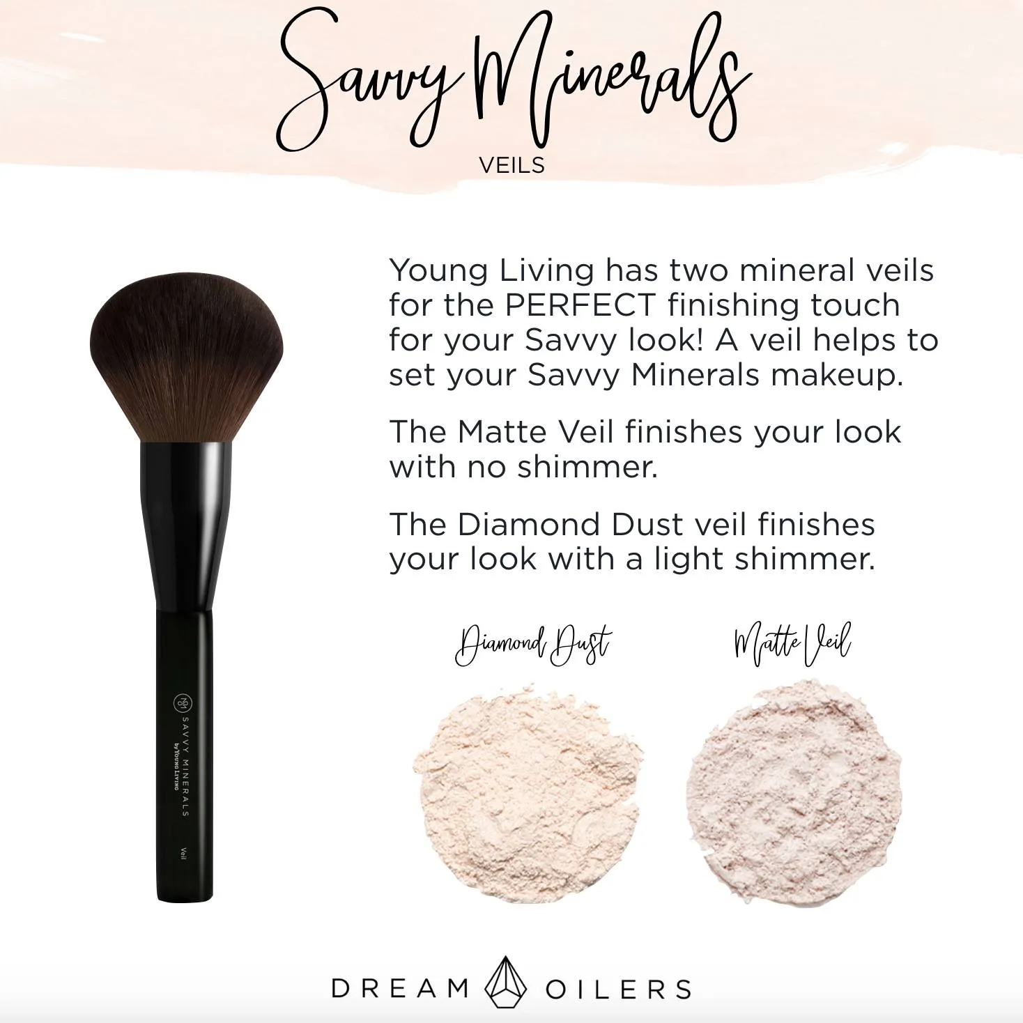 Young Living Savvy Minerals Veil Brush